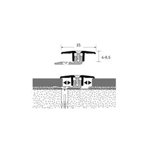 Tarkett™ 1451012 Profil Przejściowy Transition Strip Vht Stainless Steel 25M
