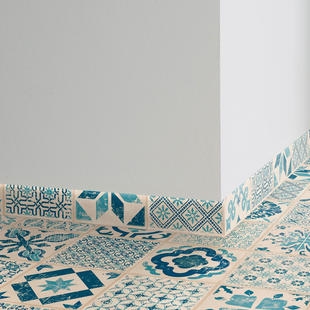 Tarkett™ 26640729 Listwy Ozdobne Pcv/Pcw Do Lvt Retro Indigo - Listwa - 2020 mm - 60 mm