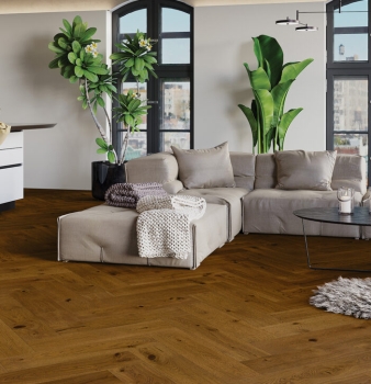 Podłoga drewniana Barlinek BAR1WC000026 Dąb Brown Sugar Jodła Klasyczna 180 - Panel - 725 mm - 180 mm - 14 mm