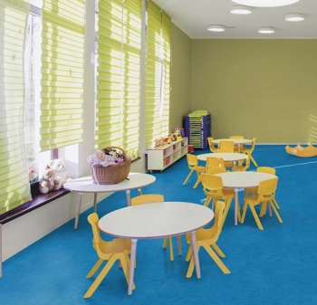 Wykładzina linoleum FORBO 3264 Greek blue Marmoleum Fresco - Rolka - 2.5  mm