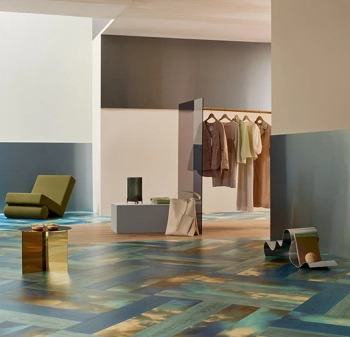 Panele winylowe FORBO 9668AD8 Stormy sky (100x20 cm) Allura Decibel Material - Panel - 1000 mm - 200 mm - 4  mm