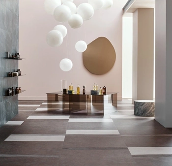 Panele winylowe FORBO 63675DR4 Oxidized strata (100x100 cm) Allura Material - Panel - 1000 mm - 1000 mm - 2  mm