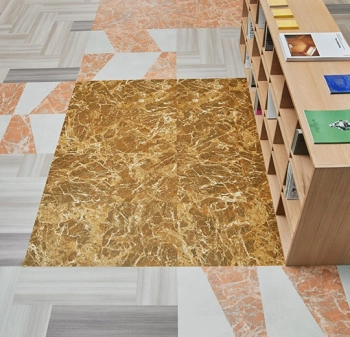 Panele winylowe FORBO 63732DR5 Light cement trapezoid (50x50 cm) Allura Material - Panel - 500 mm - 500 mm - 2.2  mm