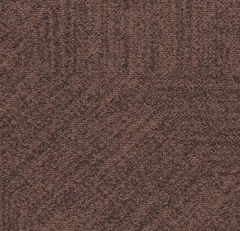 Wykładzina dywanowe FORBO 4912 Pecan path Tessera Topology - Płytka - 500 mm - 500 mm - 6.4  mm