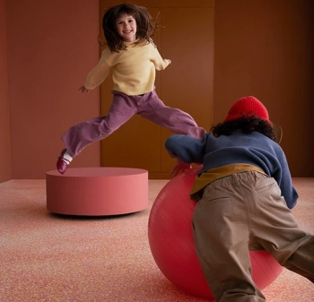 Wykładzina PVC FORBO 90706T4315 Floral hb Graphic & Colour - Rolka - 2.6  mm