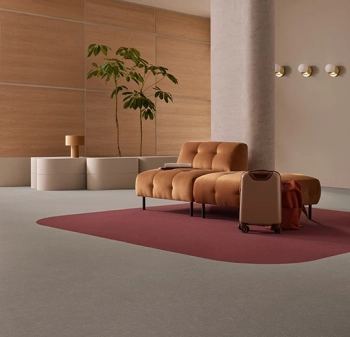 Wykładzina dywanowe FORBO t546017 Metro berry Flotex Colour w płytkach - Płytka - 500 mm - 500 mm - 5  mm