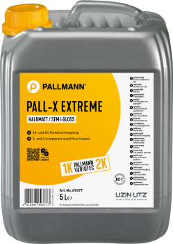 PALLMANN PALL-X EXTREME 2K mat 5 l 2-składnikowy lakier nawierzchniowy do stosowania w obiektach użyteczności publicznej