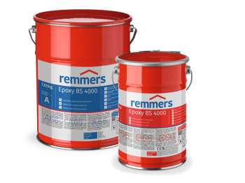 REMMERS Epoxy BS 4000 srebrnoszary (zbliżony do RAL 7001) - 25 kg - Wodna pigmentowana warstwa wyrównawcza i powłoka bazowa