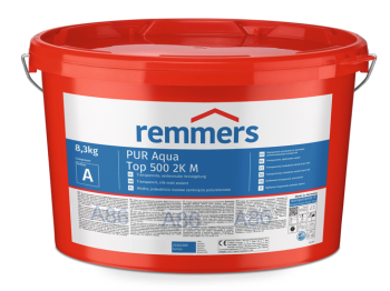 REMMERS Top PUR Aqua ​Top 500 2K M - 1 kg - Przezroczysta jedwabiście matowa powłoka zamykająca