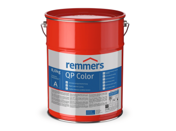 REMMERS QP Color pyłowo szary (zbliżony do RAL 7037) - 11,2 kg - Bardzo szybko reagująca pigmentowana powłoka z żywicy syntetycznej