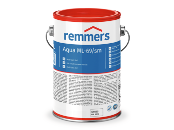 REMMERS Aqua ML-69/sm-Multi-Lack 3w1 biały (RAL 9016) - 20 l - Wodorozcieńczalny jednoskładnikowy system farb do metali twardych tworzyw sztucznych i drewna ze sprawdzoną ochroną antykorozyjną i izolacją przed garbnikami zawartymi w drewnie