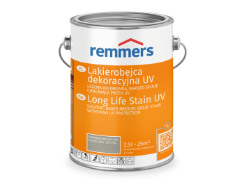 REMMERS Lakierobejca dekoracyjna UV srebrnoszary (RC-970) - 2,5 l - Lazura do drewna bardzo silnie chroniąca przed UV