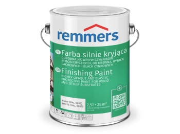 REMMERS Farba silnie kryjąca czerwonobrązowy - 0,75 l - Odporna na wpływ czynników atmosferycznych do drewna rynien dachowych i blach cynkowych