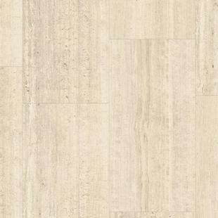 Panele Winylowe Tarkett™ 24506082 Id Inspiration Naturals - Travertin Grande - Sand - Panel - 1000 mm - 500 mm
