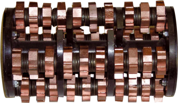 WOLFF Zestaw płytek czyszczących d o CT 200, 40 szt, 10 mm