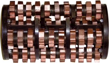 WOLFF Zestaw podkładek pośrednich d o bębna z płytkami czyszczącymi CT 200, 72 szt