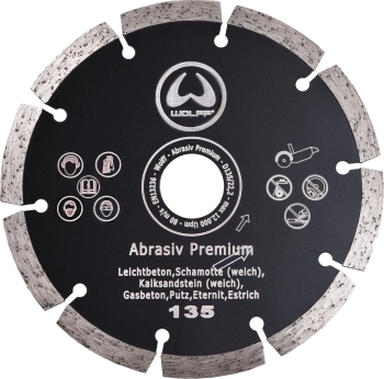 WOLFF Tarcza frezująca EF 135