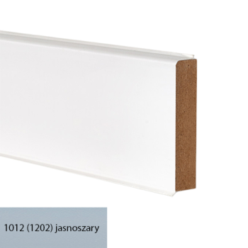 Listwa przypodłogowa Doellken Cubu Flex Life 60 Xl Jasno-Szary 1012