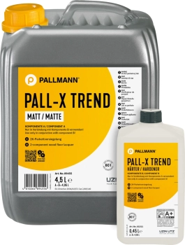 PALLMANN PALL-X TREND półmat 4.95 l 2-składnikowy lakier nawierzchniowy do lakierowania bardzo intensywnie użytkowanych powierzchni  również sportowych