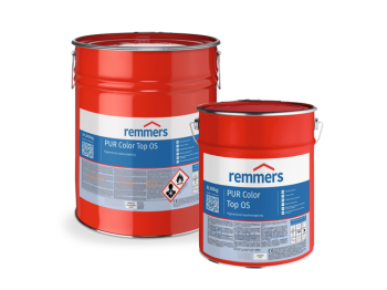 REMMERS PUR Color Top OS kolory niestandardowe od 30 kg - 30 kg - Pigmentowana powłoka zamykająca szczyty zieren przeznaczona do systemów OS 11