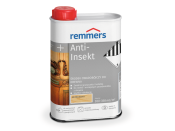 REMMERS Anti-Insekt bezbarwny - 4 x 250 ml - Środek owadobójczy do ochrony drewna do stosowania przez klientów indywidualnych