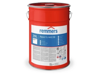 REMMERS Aqua CL-445-Colorlack 4in1 30 półmat biały (RAL 9016) - 5 l - Jednokomponentowy barwny lakier warstwowy: izolant wypełniacz lakier barwny i powłoka końcowa w jednym
