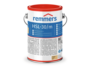 REMMERS HSL-30/m-Profi-Holzschutz-Lasur 3in1 mat platynowy - 5 l - Podwyższonej skuteczności rozpuszczalnikowa lazura ochronna klasy premium do drewna