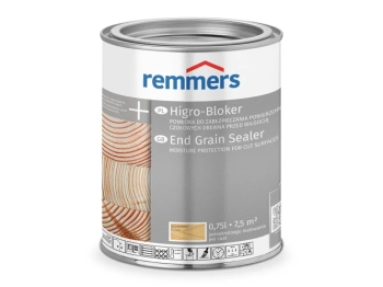 REMMERS Higro-Bloker bezbarwny - 0,75 l - Powłoka do zabezpieczania powierzchni cięć czołowych drewna przed wilgocią