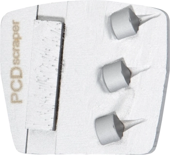 WOLFF Segment PCD Scraper srebrny