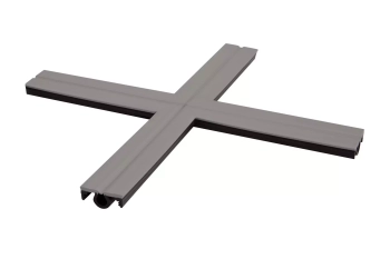 Schlüter STRKSG20K/DA wkładka krzyżowa (200 mm x 200 mm) DILEX-KSBT Ciemny antracyt - 200 mm - 20 mm