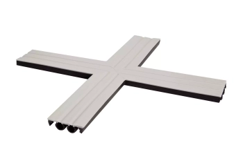 Schlüter STRKSG30K/G wkładka krzyżowa (200 mm x 200 mm) DILEX-KSBT Szary - 200 mm - 30 mm