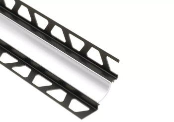 Schlüter STRHKWU11/O11BW Profil wklęsły do narożników wewnętrznych ścian DILEX-HKW Biel brylantowa - 2500 mm - 11 mm