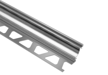 Schlüter STRAHK1S100ACGB Profil wklęsły z anodowanego aluminium DILEX-AHK Aluminium anodowane – chrom szczotkowany - 2500 mm - 10 mm