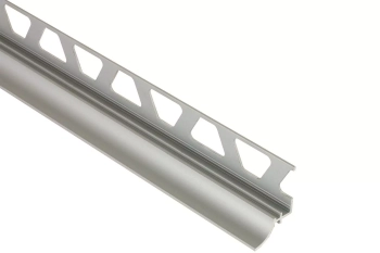 Schlüter STRAHKA80AE Profil wklęsły z anodowanego aluminium DILEX-AHKA Aluminium anodowane – naturalne matowe - 2500 mm - 8 mm
