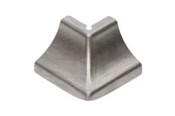 Schlüter STRA/EBHK2R18 narożnik zewnętrzny 90st, stal nierdzewna V2A szczotkowana DILEX-EHK Stal nierdzewna szczotkowana