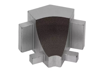 Schlüter STRI135/AHK1S/TSDA narożnik wewnętrzny 135st DILEX-AHK-TS Aluminium z powłoką strukturalną ciemny antracyt