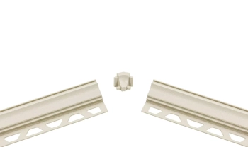 Schlüter STRI135/AHK1S/TSI narożnik wewnętrzny 135st DILEX-AHK-TS Aluminium z powłoką strukturalną kość słoniowa