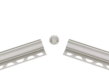 Schlüter STRI135/AHK1S/TSSG narożnik wewnętrzny 135st DILEX-AHK-TS Aluminium z powłoką strukturalną szary kamienny