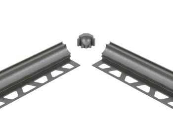 Schlüter STRI90/AHK1S/TSDA narożnik wewnętrzny 90st DILEX-AHK-TS Aluminium z powłoką strukturalną ciemny antracyt