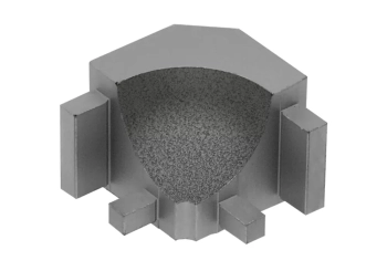 Schlüter STRI90/AHK1S/TSSG narożnik wewnętrzny 90st DILEX-AHK-TS Aluminium z powłoką strukturalną szary kamienny
