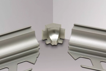 Schlüter STRI135/AHK1S/ACG narożnik wewnętrzny 135st DILEX-AHK Aluminium anodowane – chrom połysk