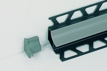 Schlüter STREL/HK/G zaślepka, lewa DILEX-HK Szary