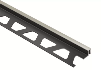 Schlüter STRBWA125G Profil połączeniowy z tworzywa sztucznego DILEX-BWA Szary - 2500 mm - 5 mm - 12.5 mm