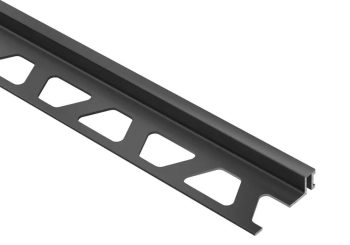 Schlüter STRBWA125GS Profil połączeniowy z tworzywa sztucznego DILEX-BWA Grafitowoczarny - 2500 mm - 5 mm - 12.5 mm