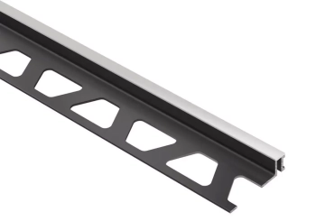 Schlüter STRBWA125PG Profil połączeniowy z tworzywa sztucznego DILEX-BWA Szary pastelowy - 2500 mm - 5 mm - 12.5 mm