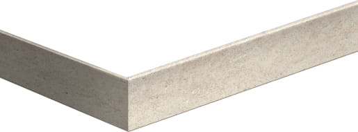 Quick-Step Listwa przypodłogowa MDF  Ceramika biała 2400 x 12 x 58 mm