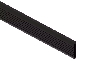 Schlüter STRMOP50GS Profil dylatacyjny z tworzywa sztucznego DILEX-MOP Grafitowoczarny - 2500 mm - 8 mm - 50 mm