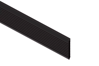 Schlüter STRMOP65GS Profil dylatacyjny z tworzywa sztucznego DILEX-MOP Grafitowoczarny - 2500 mm - 8 mm - 65 mm