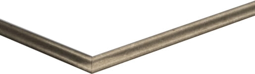 Quick-Step Listwa przypodłogowa MDF  Ceramika ciemna 2400 x 17 x 17 mm
