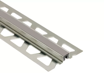 Schlüter STREKSN125FG/V4A Profil dylatacyjny chroniący krawędzie okładziny DILEX-KS Szary spoinowy - 2500 mm - 15 mm - 12.5 mm - 1 mm